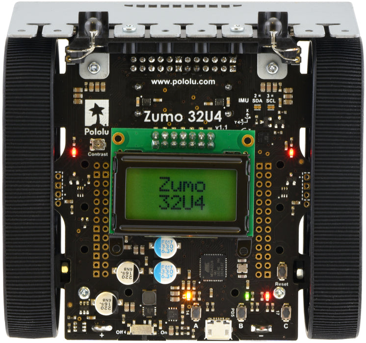 Zumo 32U4 Robot (Assembled with 75:1 HP Motors)