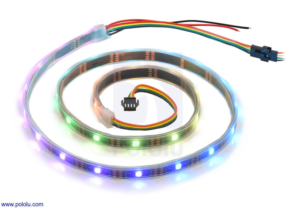 Addressable High-Density RGB 72-LED Strip, 5V, 0.5m (SK9822)