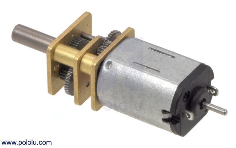 2214 - 100:1 Micro Metal Gearmotor HP with Extended Motor Shaft