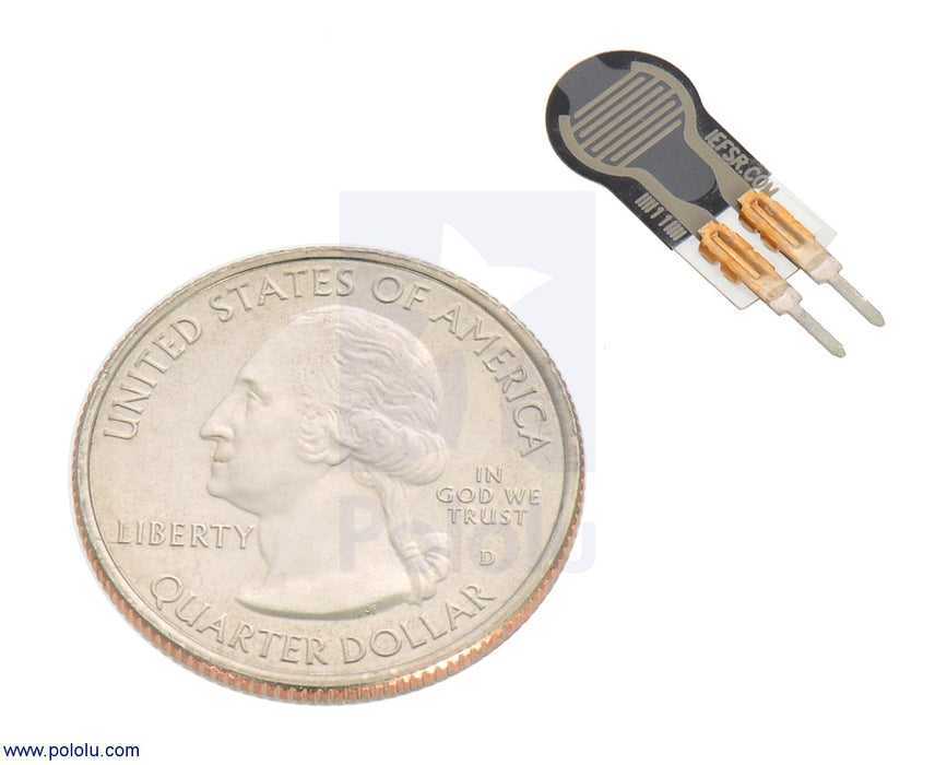 Force-Sensing Resistor: 0.25″-Diameter Circle, Short Tail