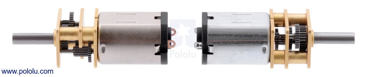 2214 - 100:1 Micro Metal Gearmotor HP with Extended Motor Shaft