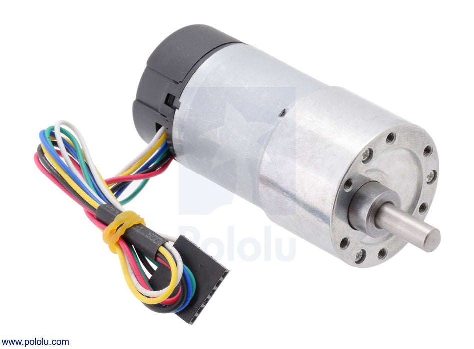 2827 - 131:1 Metal Gearmotor 37Dx73L mm with 64 CPR Encoder