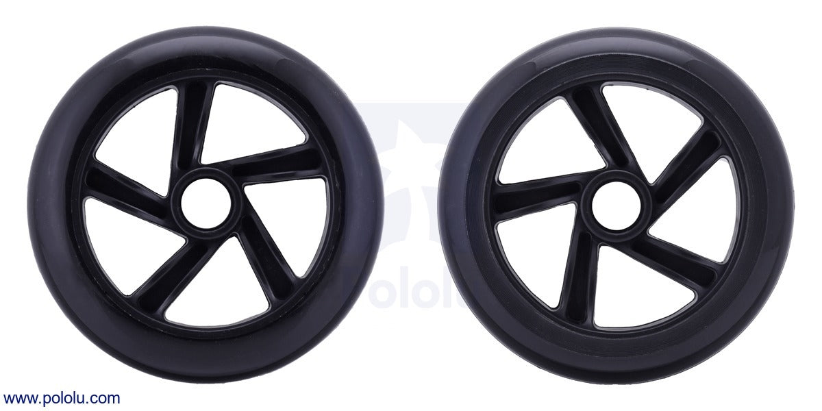 3281 - Scooter/Skate Wheel 144×29mm - Black