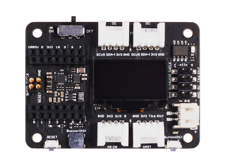 Seeed Studio Expansion Board Base for XIAO with Grove OLED - IIC, Uart, Analog/Digital