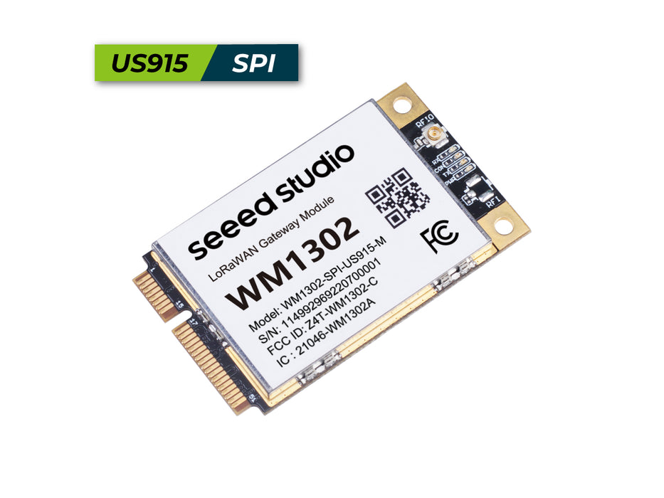 Wio-WM1302 LoRaWAN Gateway Module (SPI) - US915 - M