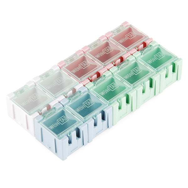 Modular Plastic Storage Box - Small (10 pack)