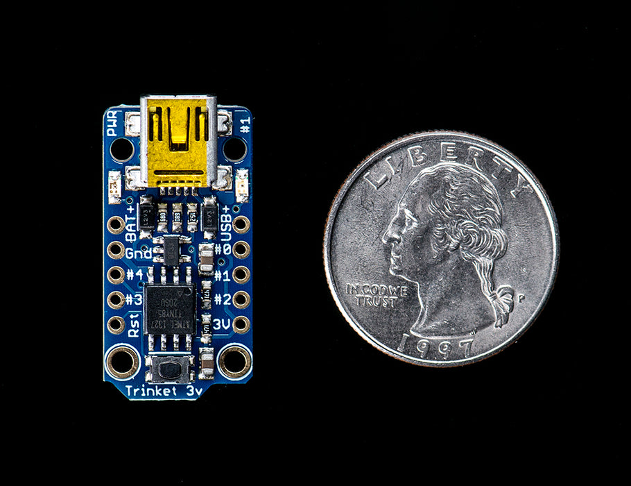 Adafruit Trinket - Mini Microcontroller - 3V Logic -