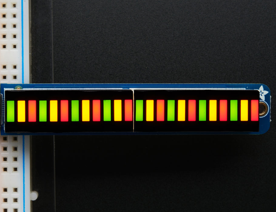 Bi-Color (Red/Green) 24-Bar Bargraph w/I2C Backpack Kit -