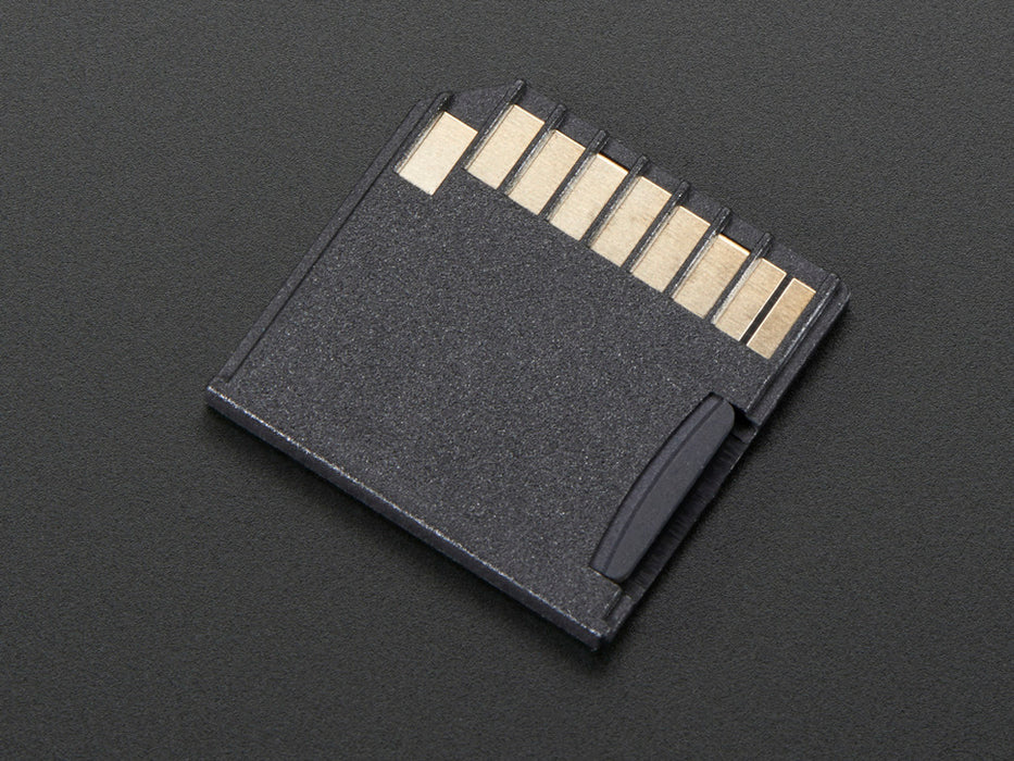 Shortening microSD card adapter for Raspberry Pi & Macbooks