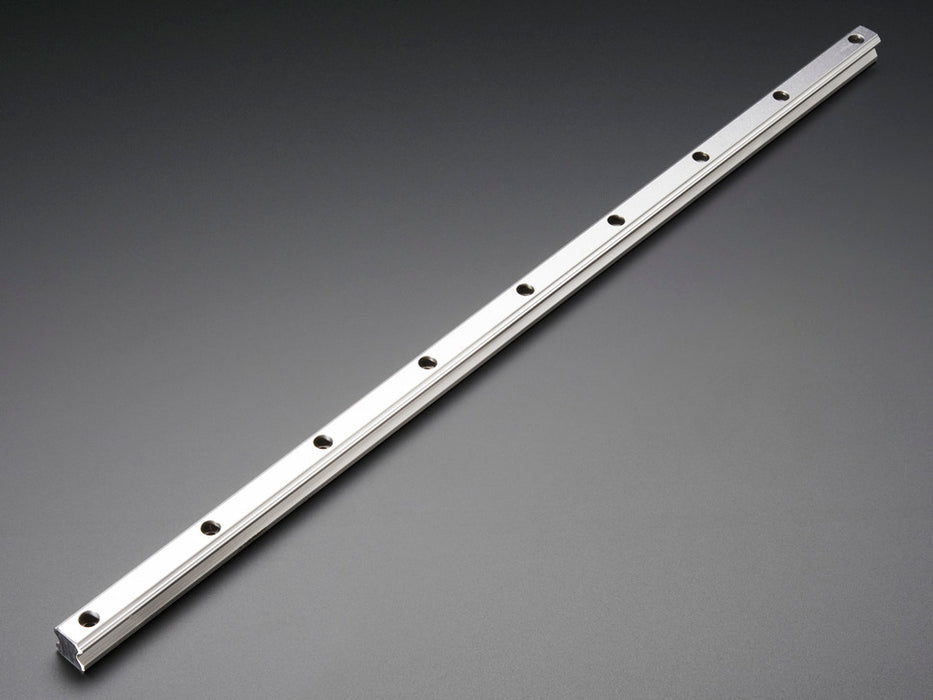 Supported Slide Rail - 15mm wide - 500mm long