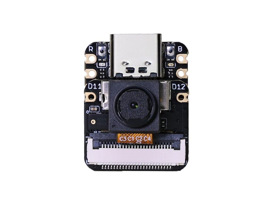Seeed Studio XIAO ESP32S3 Sense - 2.4GHz Wi-Fi, BLE 5.0, OV2640 camera sensor, digital microphone, 8MB PSRAM, 8MB FLASH, battery charge supported, rich Interface, IoT, embedded ML