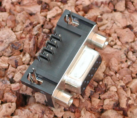 DB9 F 90° Connector - PCB Type