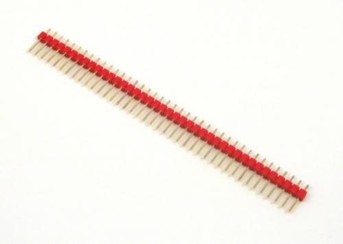 Male Strip 2,54  - 40 pin - Red