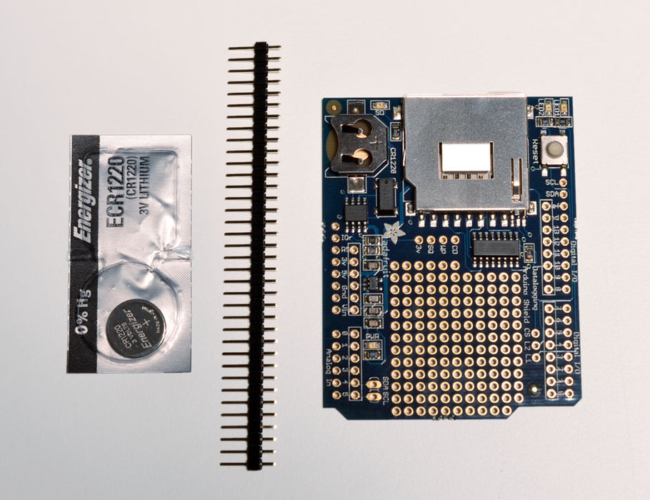 Adafruit Assembled Data Logging shield for Arduino