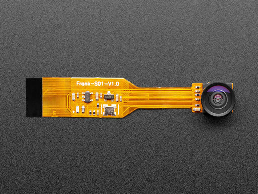 Angled shot of camera module