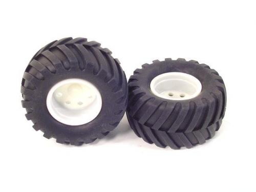 120 mm diam. Off-Road Tires (pair)