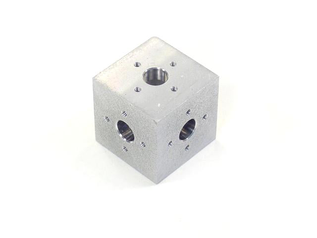 Cube (5-sided) Aluminum Hub Connector