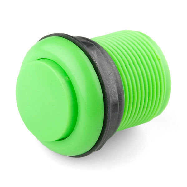 Arcade Push Button 33mm - convex - green