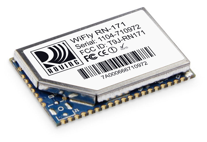 RN171 - 802.11 b/g Ultra low power, surface mount module