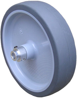 125mm diameter wheel with 8mm hub