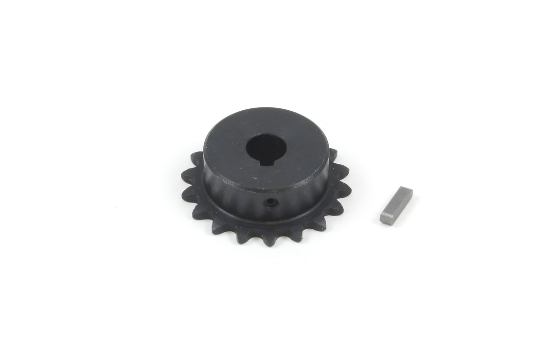 #25 Chain Sprocket with 9mm Bore and 18 Teeth