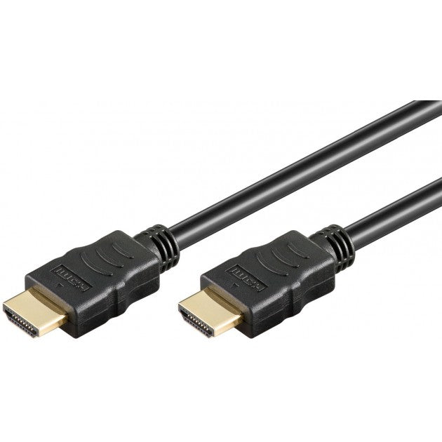 Cavo HDMI High Speed con Ethernet A/A M/M 2 m Nero