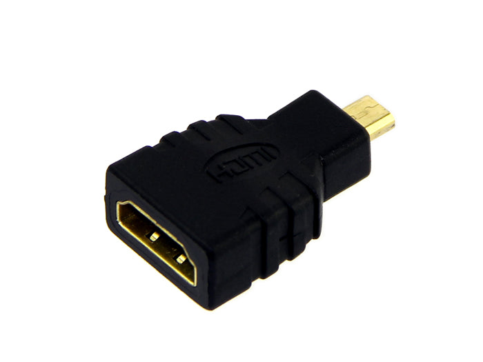 Micro HDMI to HDMI Adapter - Black