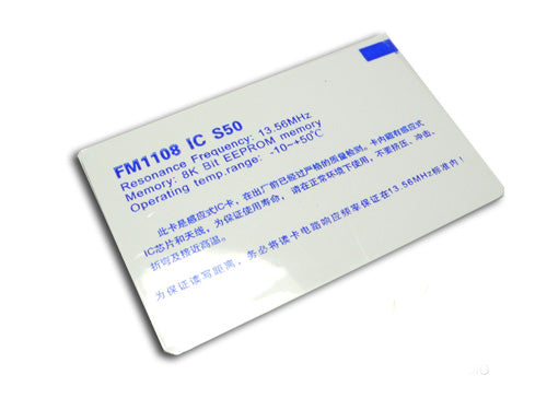 Mifare-One RFID card (13.56Mhz)