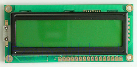 16x2 LCD Display - Green