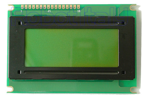 20x4 LCD Display - Green