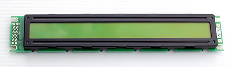 40x2 LCD Display - Green