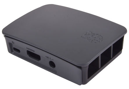 Official Raspberry Pi 3 Model B, 2 B, B+ Development Board Case, Black, Grey
