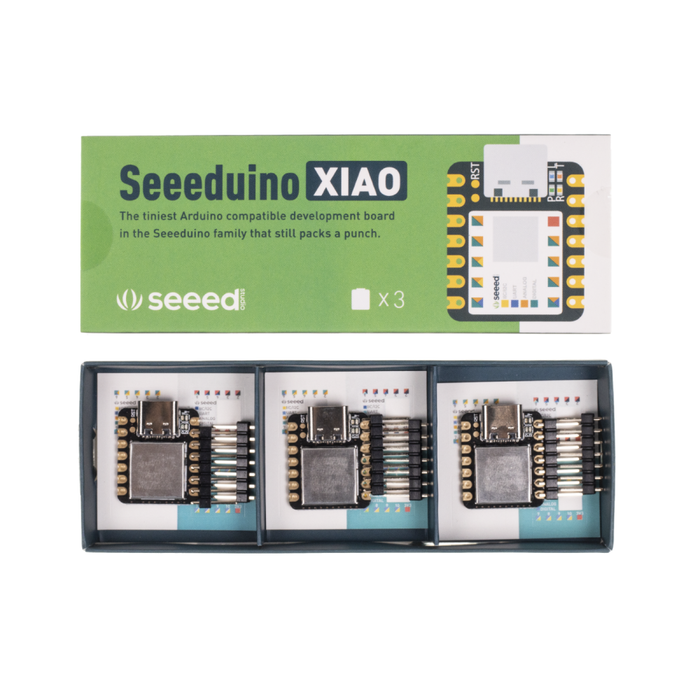 Seeed Studio XIAO SAMD21 - Arduino Microcontroller - SAMD21 Cortex M0+ (3 PCs)