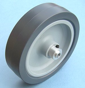 100mm diameter wheel with 5mm hub
