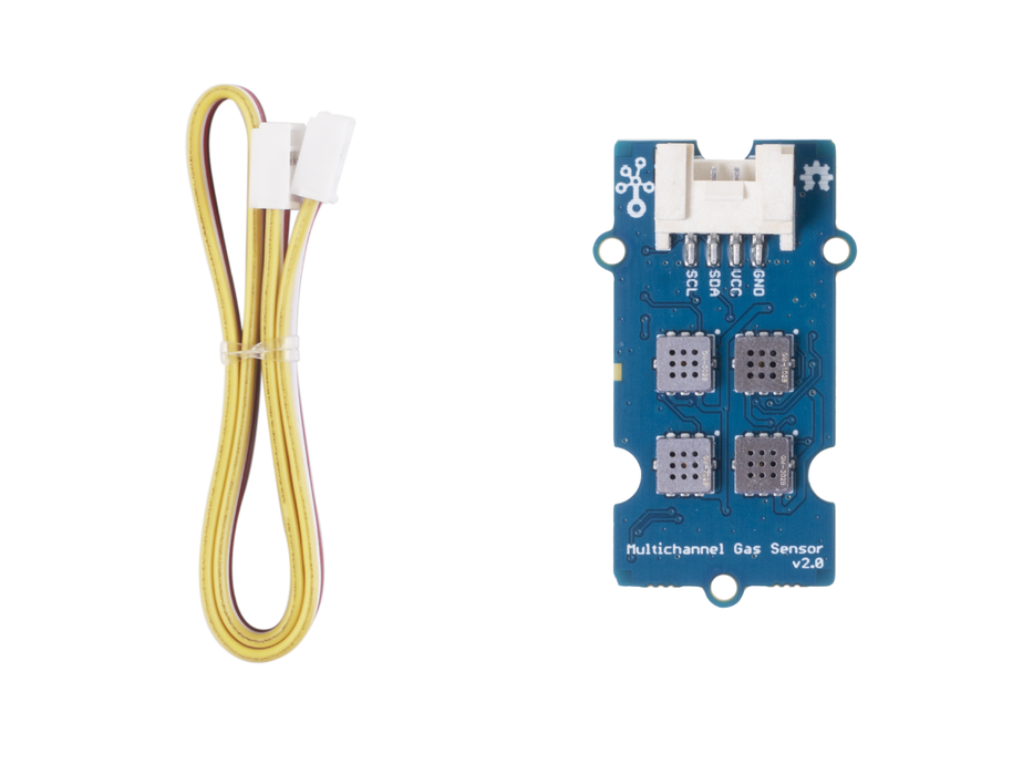 Grove - Multichannel Gas Sensor v2 - Besides CO, NO2, C2H5CH, VOC - MEMS gas sensor