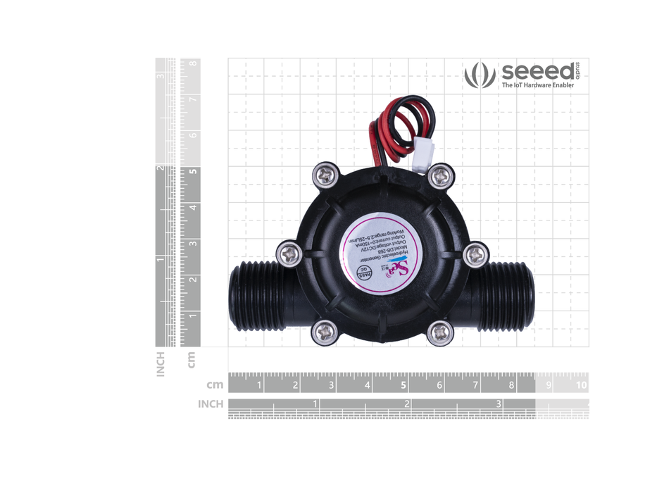 Micro Water Turbine - Hydroelectric Generator (DC-12V) with G1/2'' Thread