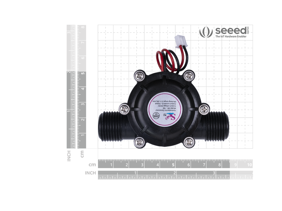 Micro Water Turbine - Hydroelectric Generator (DC-5V) with G1/2'' Thread