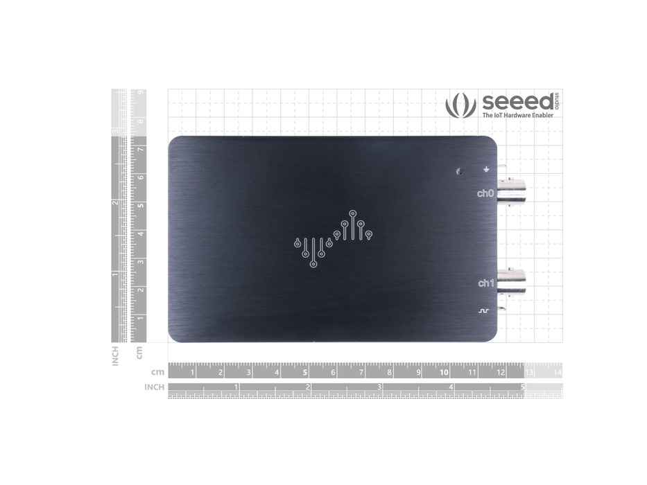 DSCope U3P100 Dual-Channel 1GSa/s Sampling/100Mhz Bandwidth USB3.0  - Portable Oscilloscope