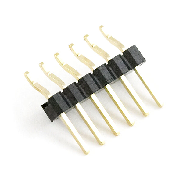 Header - 6-pin Male (SMD, 0.1\", Right Angle)