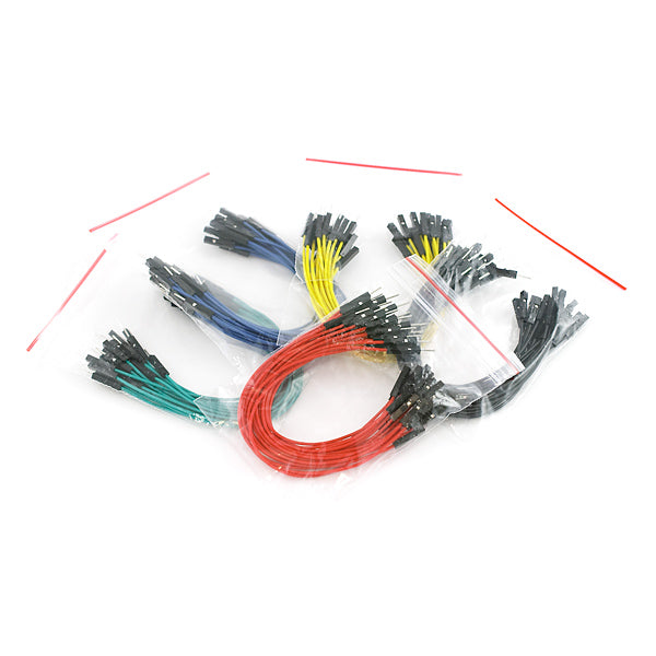 Jumper Wires Premium 6\" M/F Pack of 100