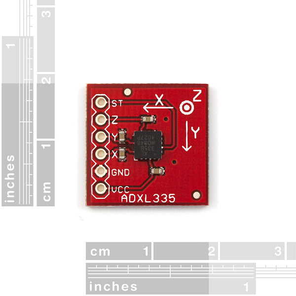 Triple Axis Accelerometer Breakout - ADXL335 — Robot Italy