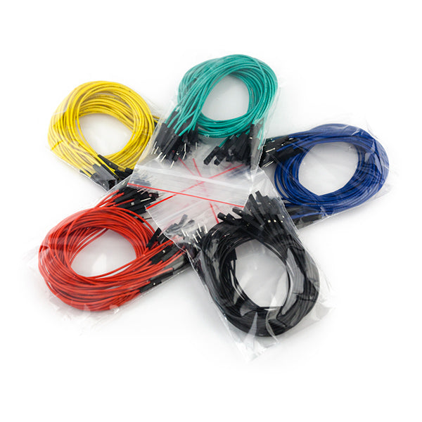 Jumper Wires Premium 12\" M/F Pack of 100