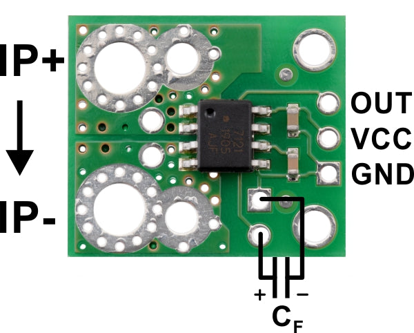 ACHS-7121 Current Sensor Carrier -10A to +10A