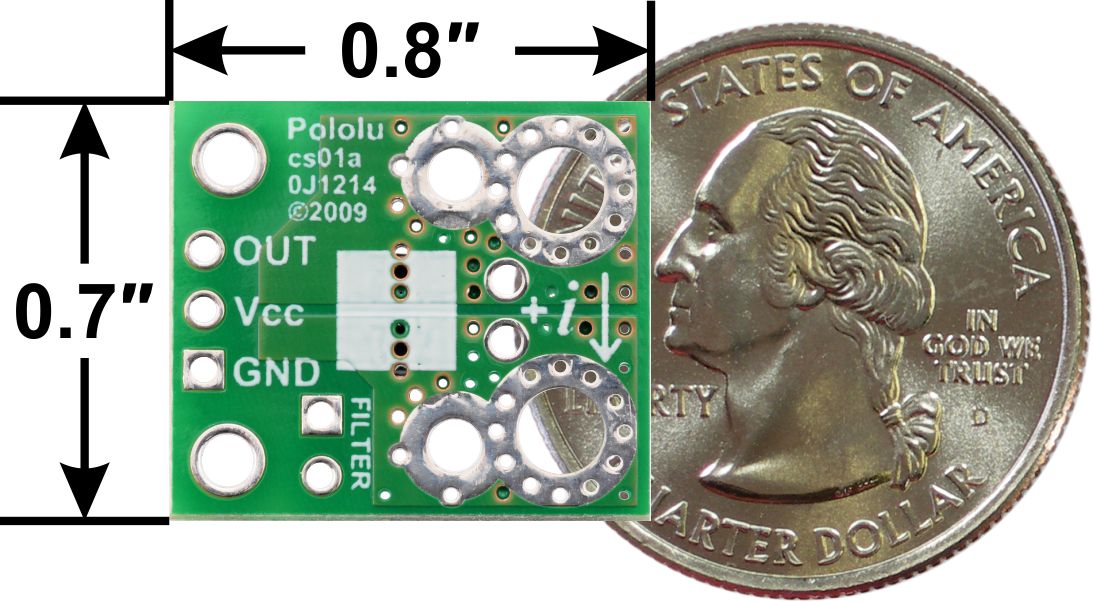 ACHS-7122 Current Sensor Carrier -20A to +20A