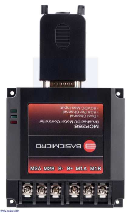 DB15 Screw Terminal Adapter for MCP23X/26X Advanced Motor Controllers