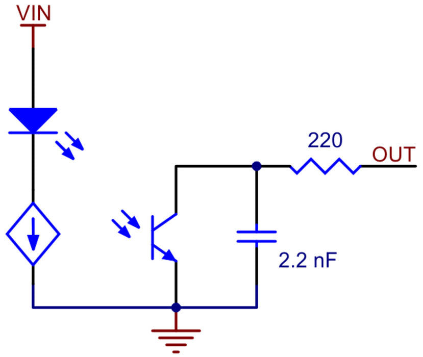 8-Channel QTRX Sensor Array for Romi/TI-RSLK MAX (Through-Hole Pins Soldered)