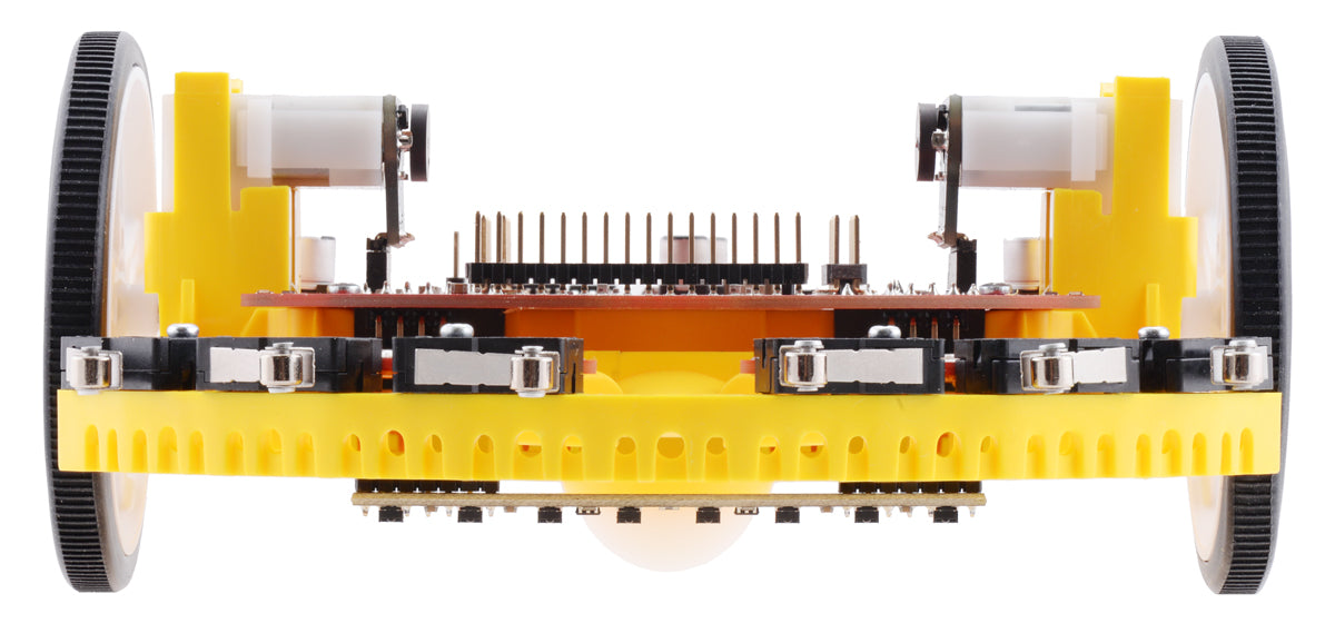 8-Channel QTRX Sensor Array for Romi/TI-RSLK MAX (Headers Not Soldered)