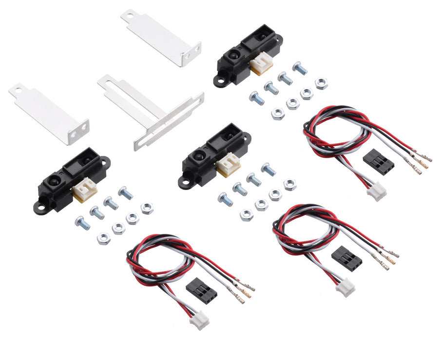 Sharp Distance Sensor Kit for Romi/TI-RSLK MAX