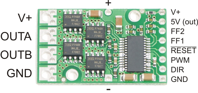 Pololu High-Power Motor Driver 36v9