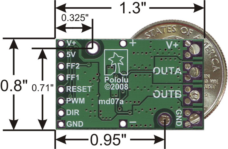 Pololu High-Power Motor Driver 36v9